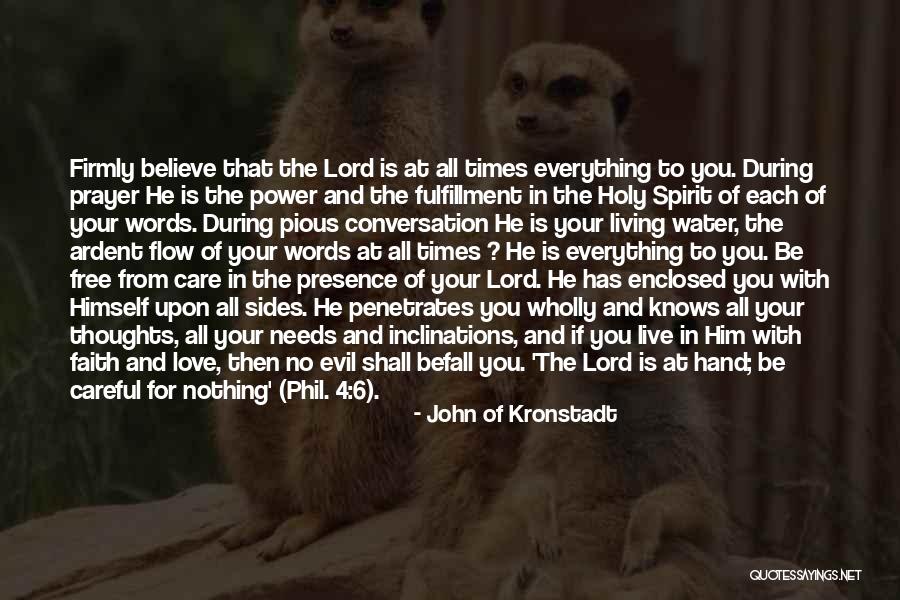 Fulfillment And Love Quotes By John Of Kronstadt Fulfillment And Love Quotes By John Of Kronstadt