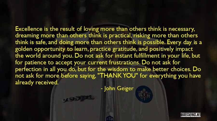 Fulfillment Quotes By John Geiger Fulfillment Quotes By John Geiger