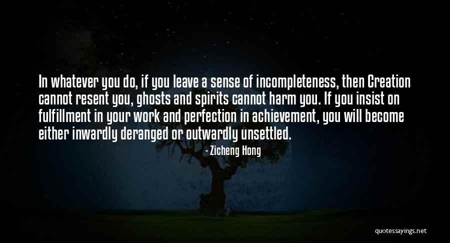 Fulfillment Quotes By Zicheng Hong Fulfillment Quotes By Zicheng Hong