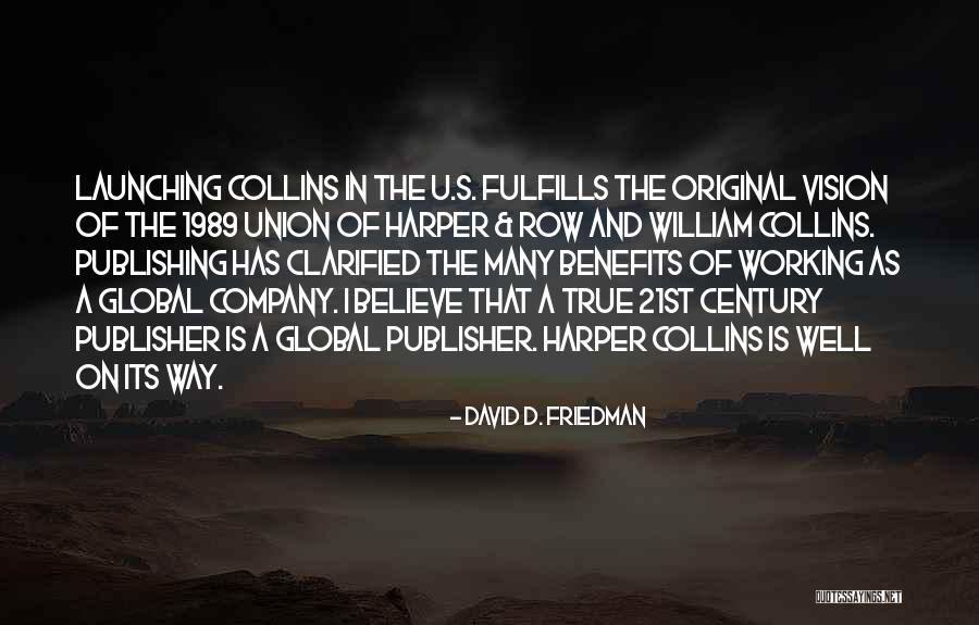 Fulfills Me Quotes By David D. Friedman Fulfills Me Quotes By David D. Friedman