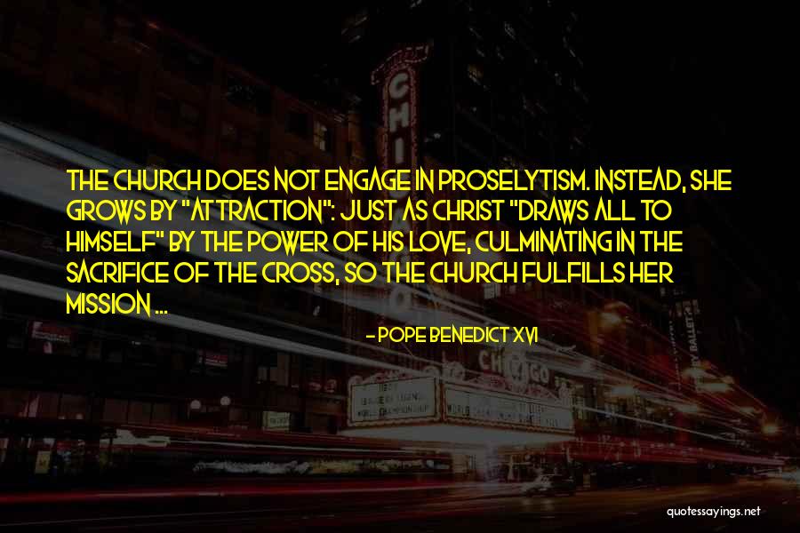 Fulfills Me Quotes By Pope Benedict XVI Fulfills Me Quotes By Pope Benedict XVI