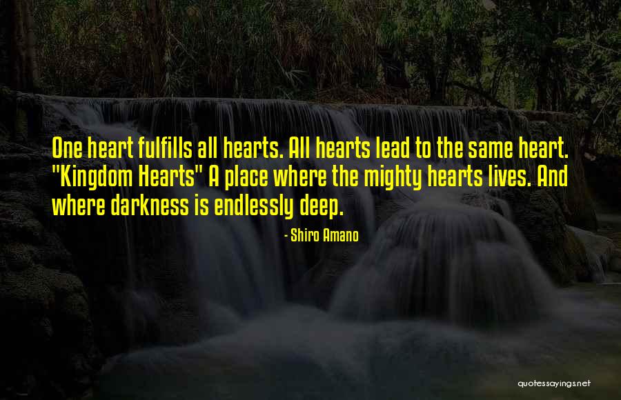 Fulfills Me Quotes By Shiro Amano Fulfills Me Quotes By Shiro Amano
