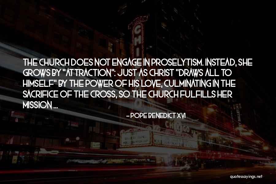 Fulfills Quotes By Pope Benedict XVI Fulfills Quotes By Pope Benedict XVI