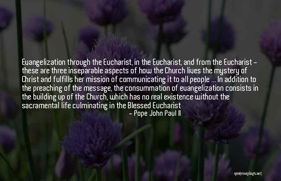 Fulfills Quotes By Pope John Paul II Fulfills Quotes By Pope John Paul II
