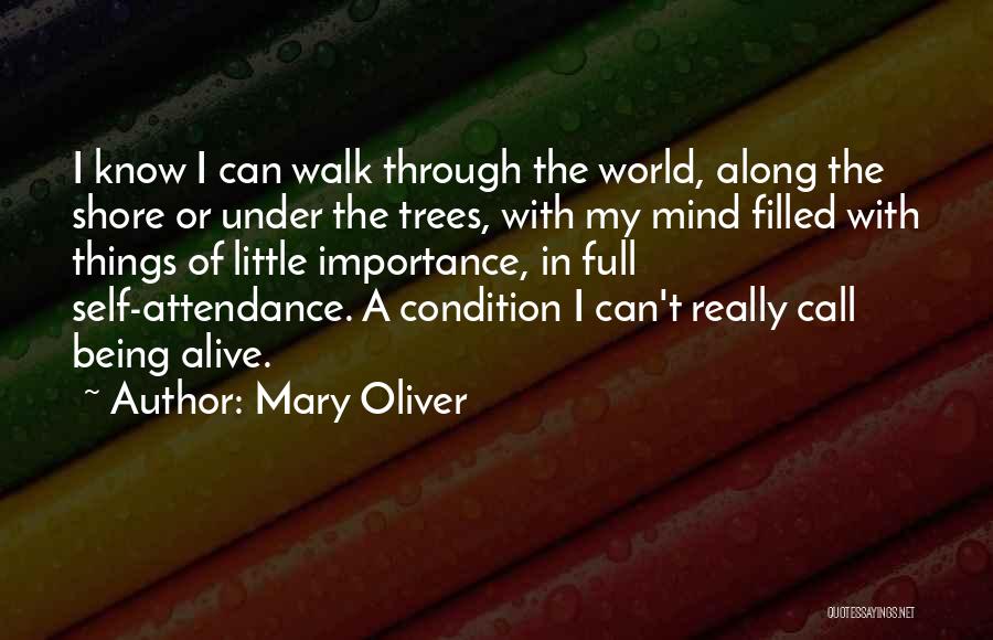 Full Attendance Quotes By Mary Oliver
