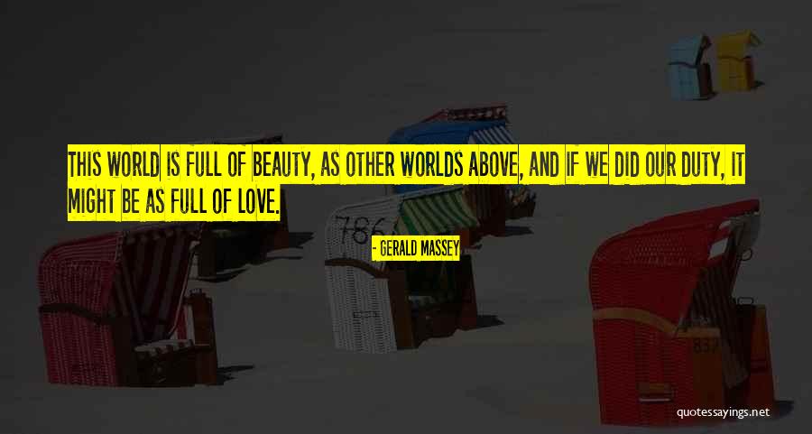 Full Beauty Quotes By Gerald Massey Full Beauty Quotes By Gerald Massey