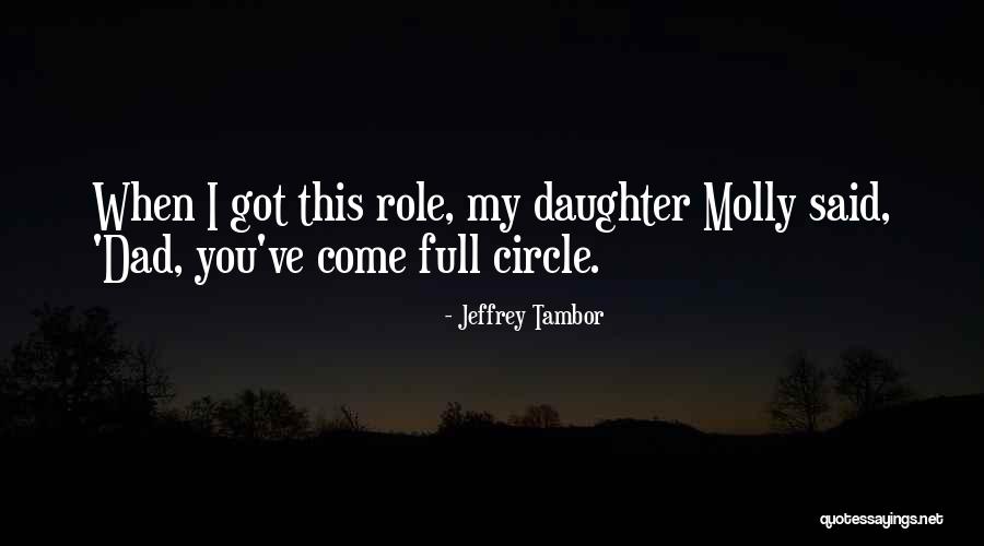 Full Circle Quotes By Jeffrey Tambor