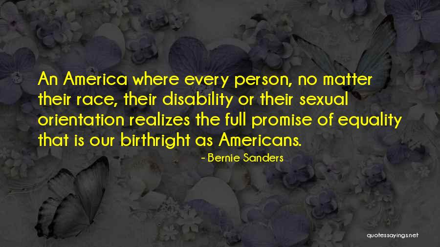 Full House Birthday Blues Quotes By Bernie Sanders