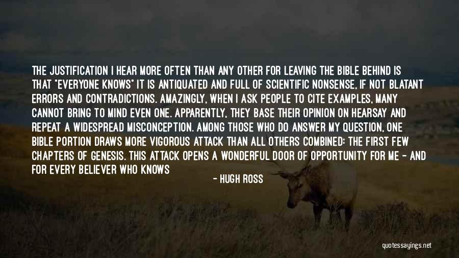 Full Mind Quotes By Hugh Ross Full Mind Quotes By Hugh Ross