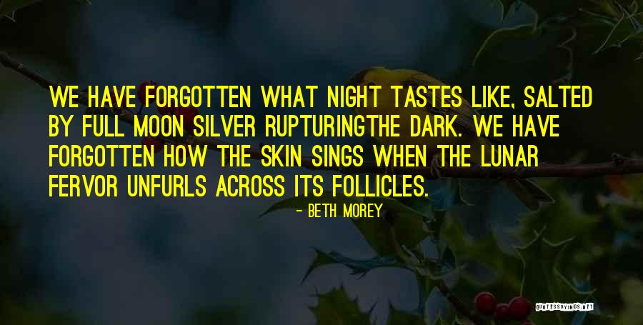 Full Moon Dark Quotes By Beth Morey