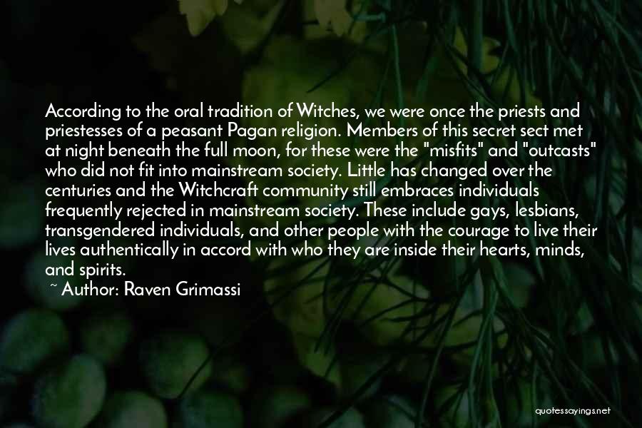 Full Moon Night Quotes By Raven Grimassi