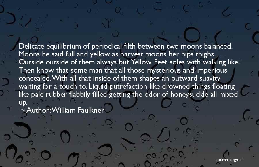 Full Moons Quotes By William Faulkner