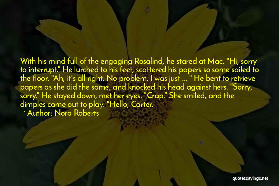 Full Of Crap Quotes By Nora Roberts