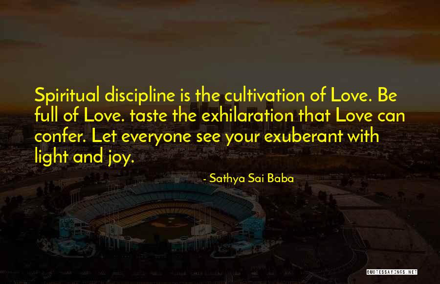 Full Of Joy Quotes By Sathya Sai Baba