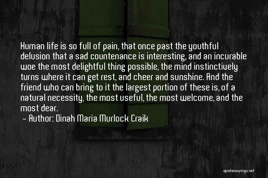 Full Of Pain Quotes By Dinah Maria Murlock Craik