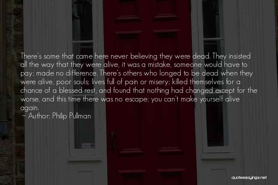 Full Of Pain Quotes By Philip Pullman