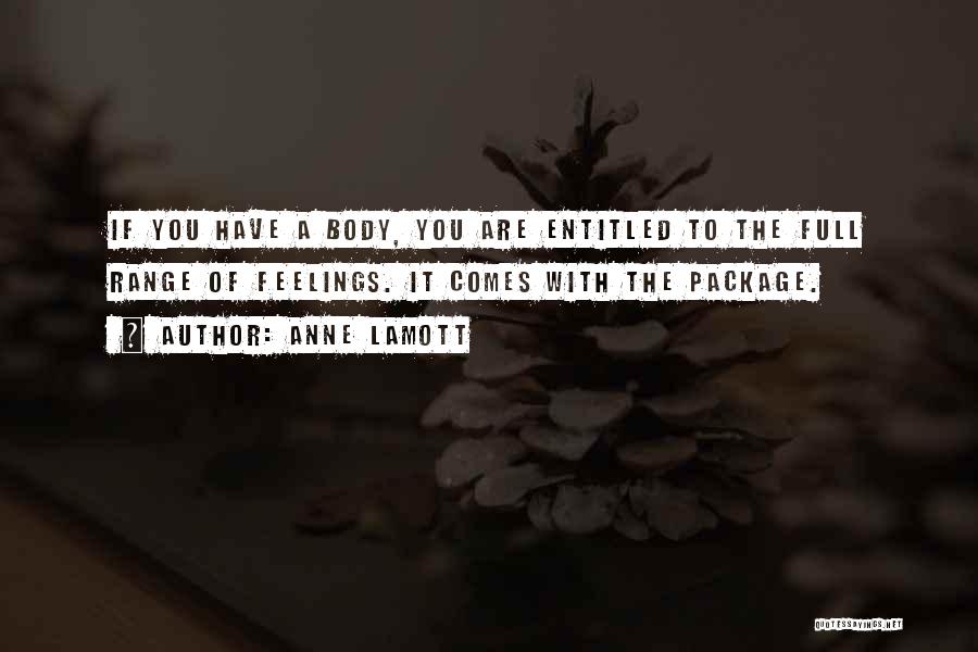 Full Package Quotes By Anne Lamott