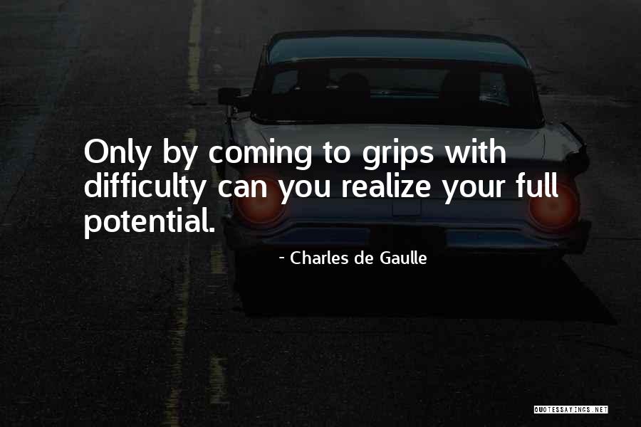 Full Potential Quotes By Charles De Gaulle Full Potential Quotes By Charles De Gaulle