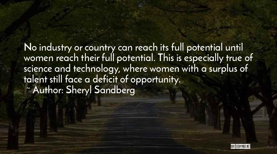 Full Potential Quotes By Sheryl Sandberg