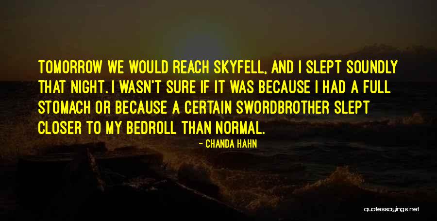 Full Stomach Quotes By Chanda Hahn Full Stomach Quotes By Chanda Hahn