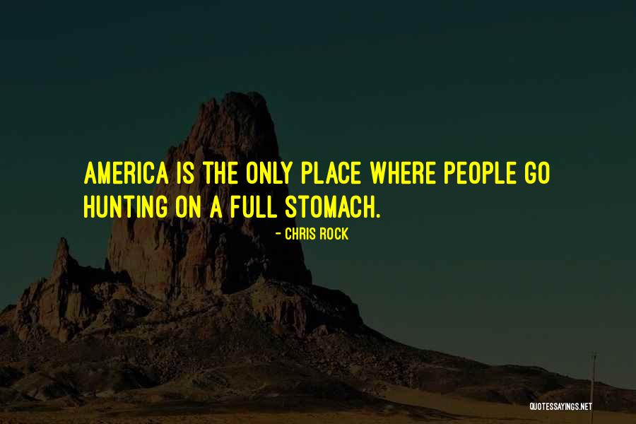 Full Stomach Quotes By Chris Rock Full Stomach Quotes By Chris Rock