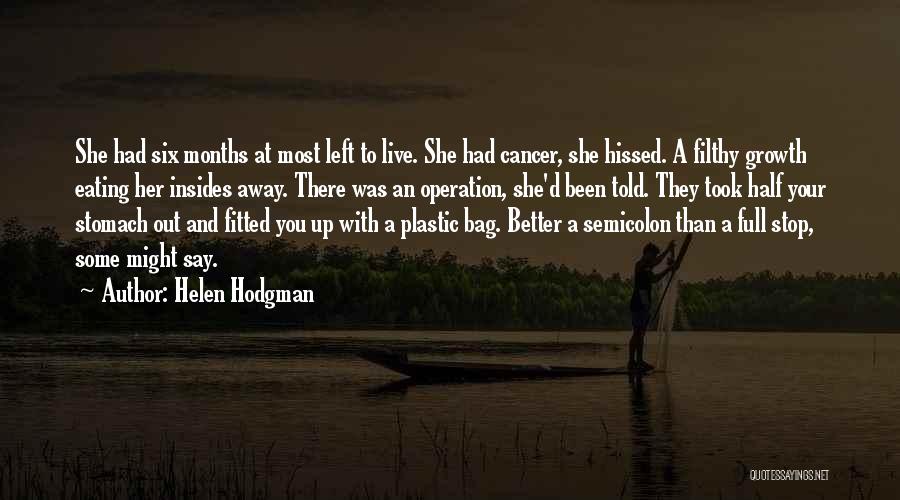 Full Stop And Quotes By Helen Hodgman