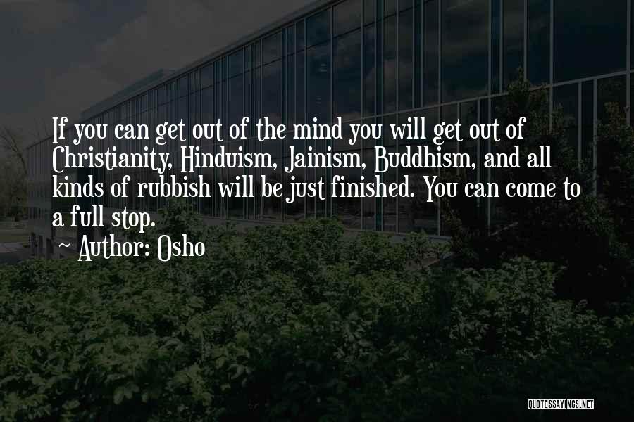 Full Stop And Quotes By Osho
