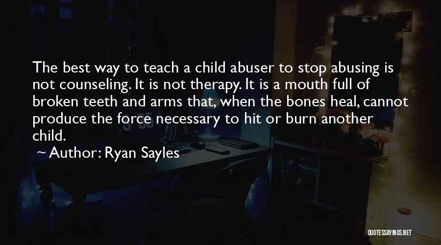 Full Stop And Quotes By Ryan Sayles