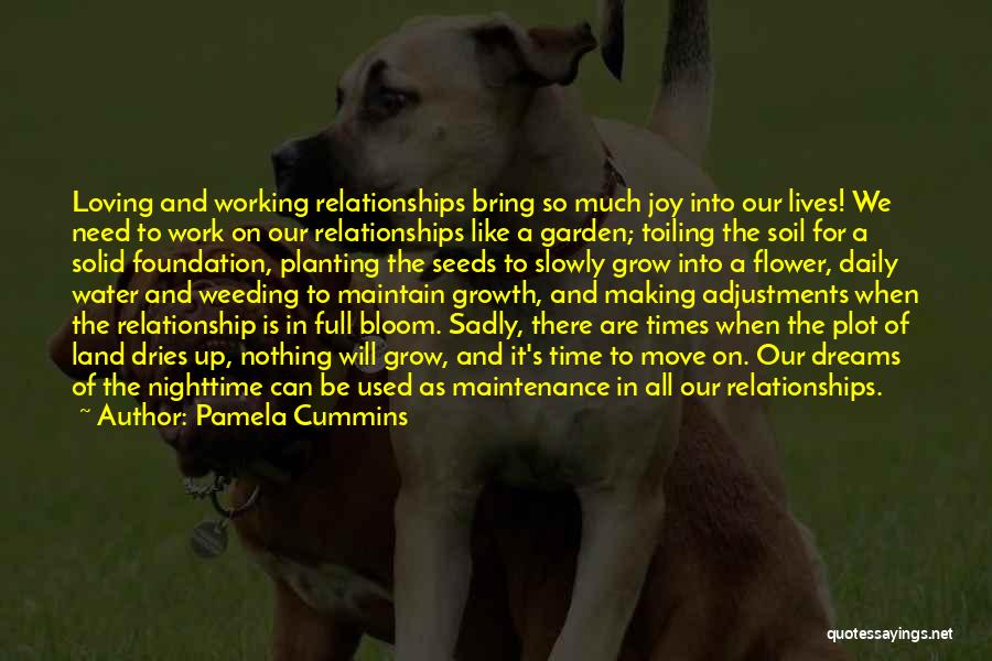 Full Time Relationship Quotes By Pamela Cummins