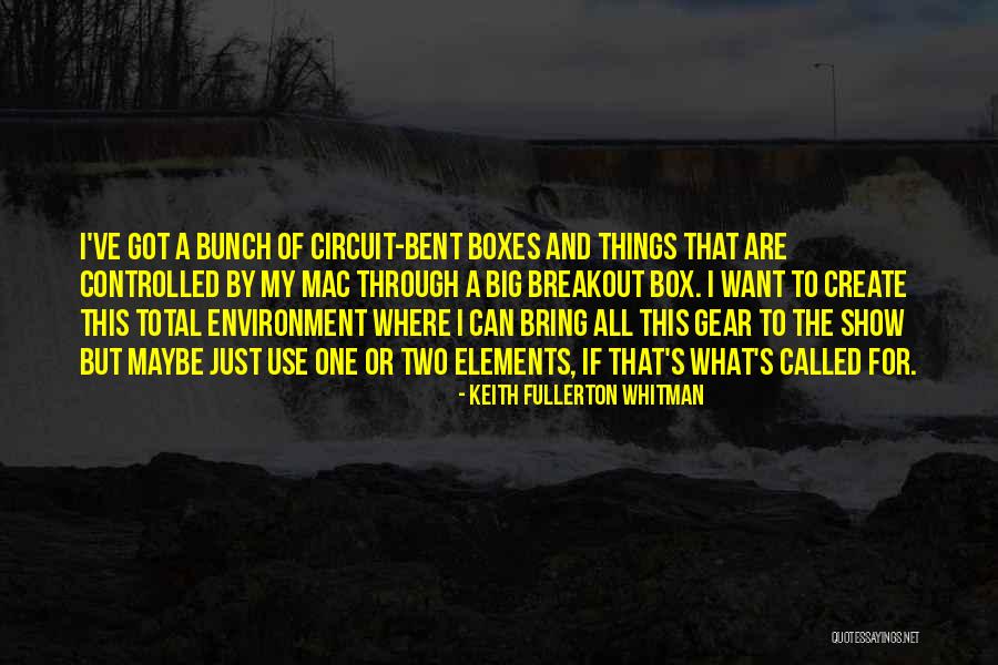 Fullerton Quotes By Keith Fullerton Whitman Fullerton Quotes By Keith Fullerton Whitman