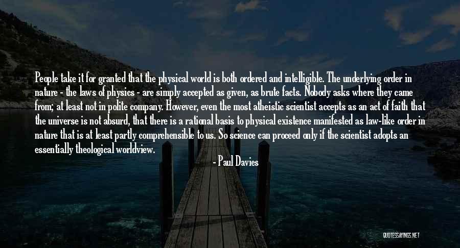 Fullfillment Quotes By Paul Davies Fullfillment Quotes By Paul Davies