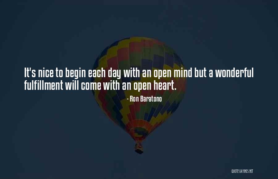 Fullfillment Quotes By Ron Baratono Fullfillment Quotes By Ron Baratono