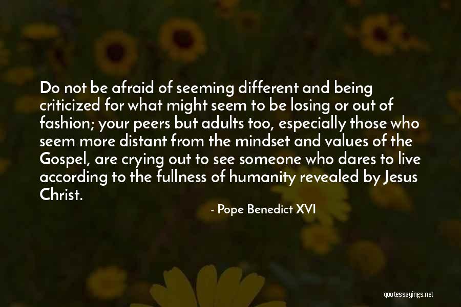 Fullness Of Christ Quotes By Pope Benedict XVI Fullness Of Christ Quotes By Pope Benedict XVI