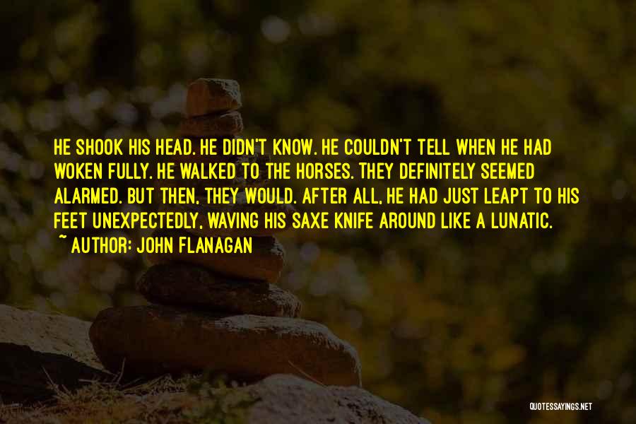 Fully Funny Quotes By John Flanagan