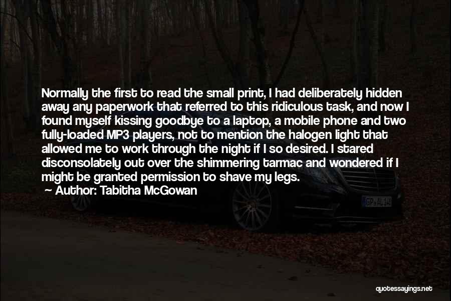 Fully Loaded Quotes By Tabitha McGowan