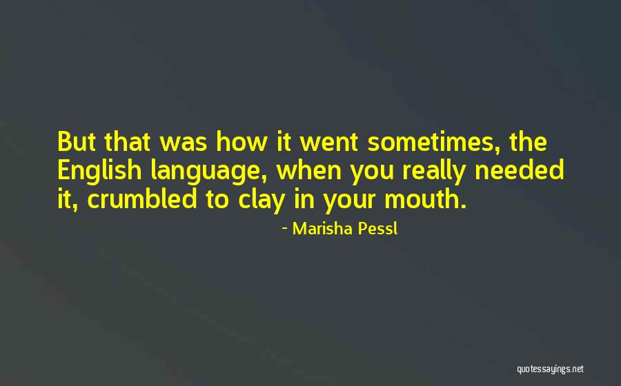 Fult Quotes By Marisha Pessl Fult Quotes By Marisha Pessl