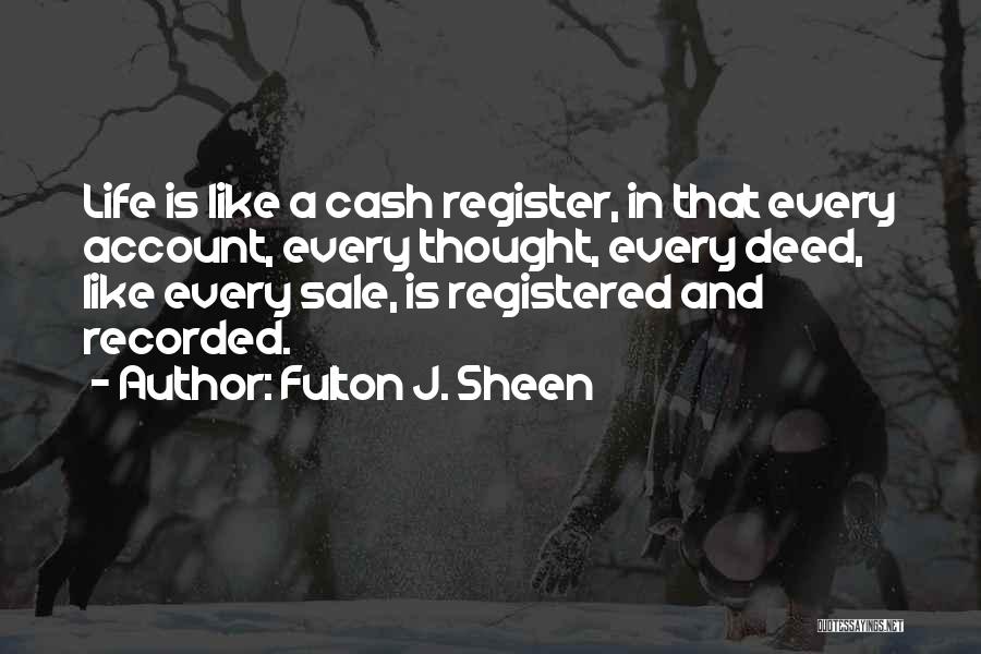 Fulton J. Sheen Quotes 1250954