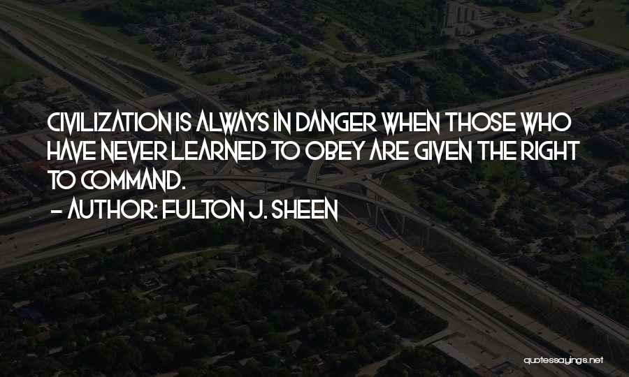 Fulton J. Sheen Quotes 1357298