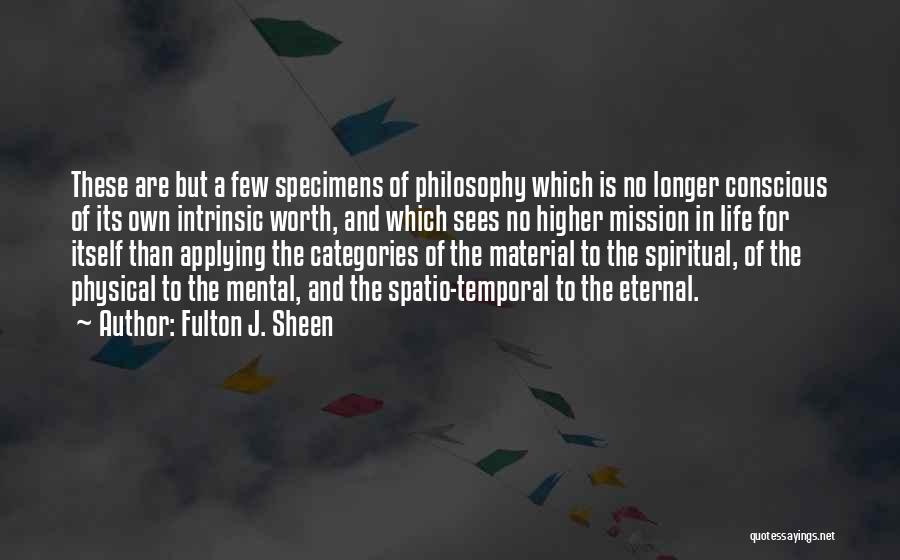 Fulton J. Sheen Quotes 485360