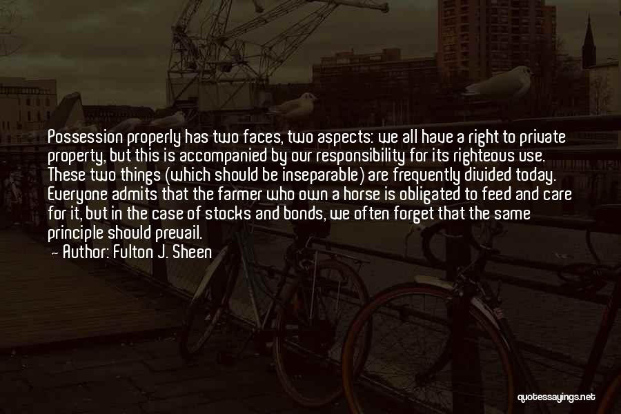 Fulton J. Sheen Quotes 507614