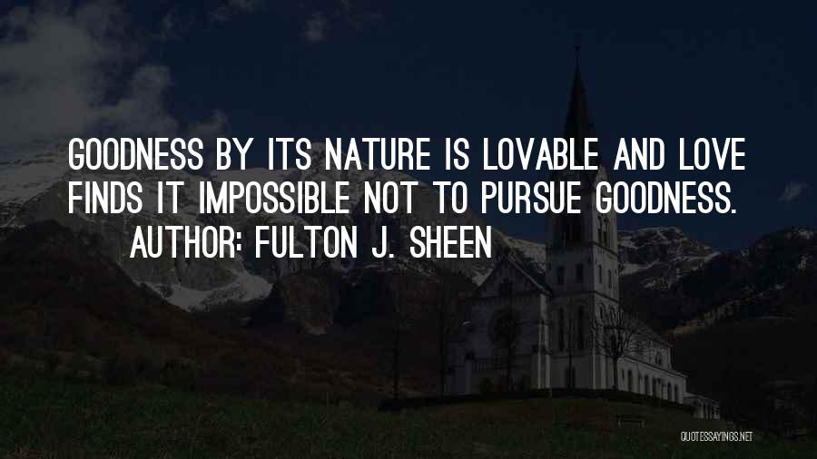 Fulton J. Sheen Quotes 748522