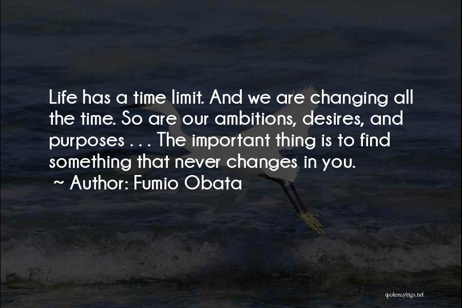 Fumio Obata Quotes 445277