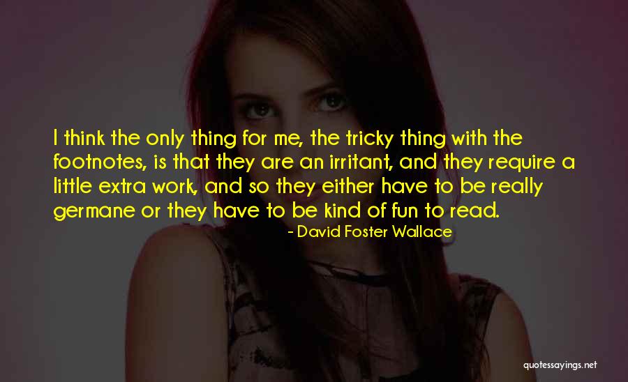 Fun And Quotes By David Foster Wallace