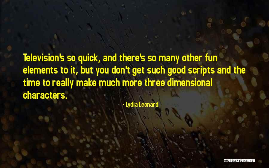 Fun And Quotes By Lydia Leonard