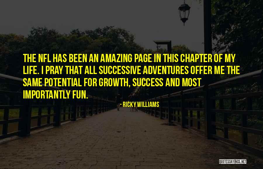 Fun And Success Quotes By Ricky Williams Fun And Success Quotes By Ricky Williams