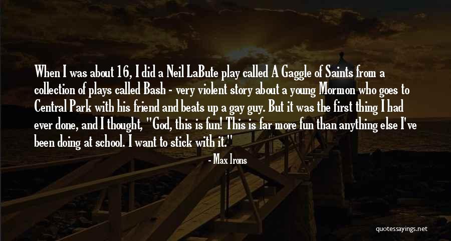 Fun At School Quotes By Max Irons Fun At School Quotes By Max Irons