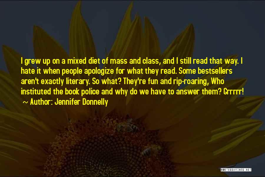 Fun Book Quotes By Jennifer Donnelly