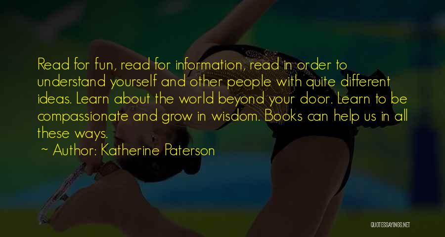 Fun Book Quotes By Katherine Paterson