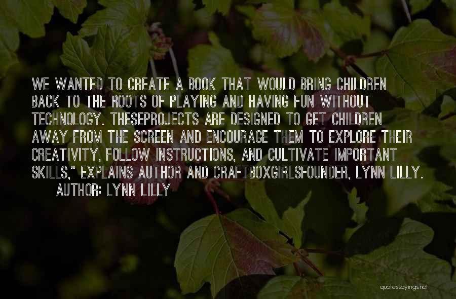 Fun Book Quotes By Lynn Lilly