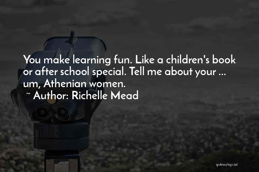 Fun Book Quotes By Richelle Mead